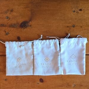 KENDRA SCOTT DRAWSTRING JEWELRY POUCHES
